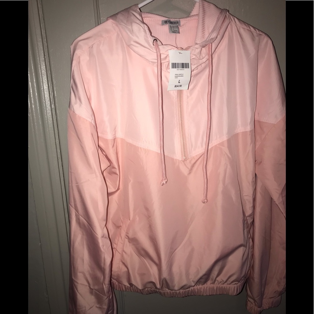 Forever 21 Quarter-Zip windbreaker